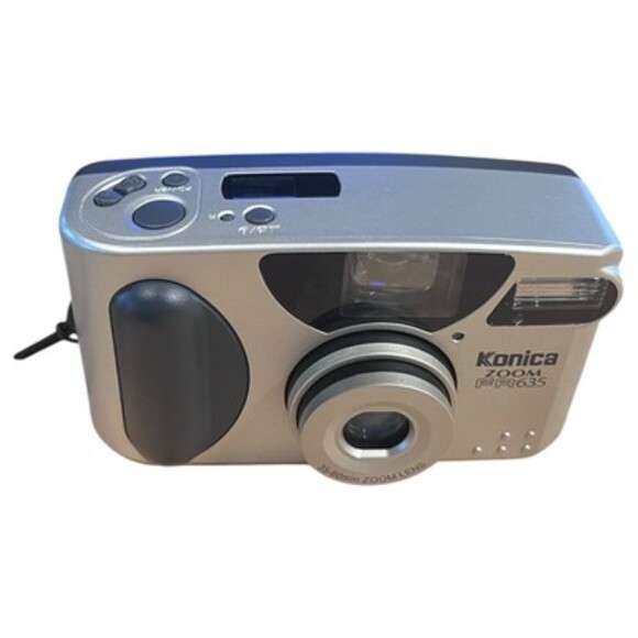 Vintage Konica Zoom FR635 Point and Shoot 35mm Film Camera - Picture 12 of 16